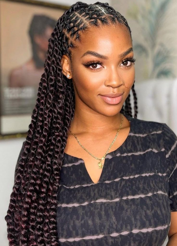 Braided Passion Twists